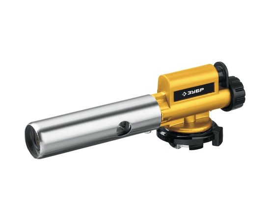 Цельнометаллическая газовая горелка ЗУБР ГПМ-800 с пъезоподжигом 55550 