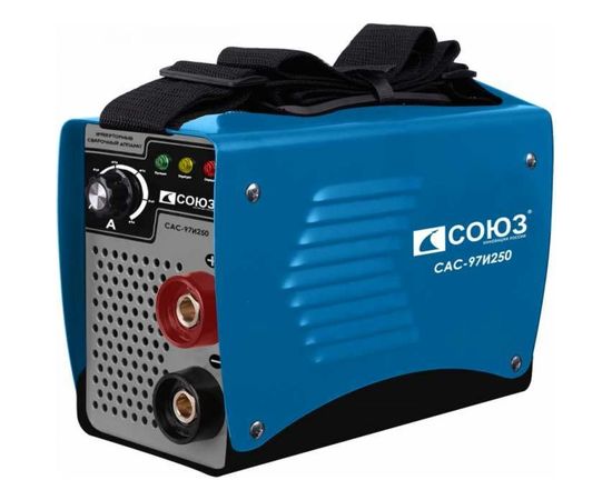 Сварочный инвертор СОЮЗ 250А, ПВ 60%, 170-250В, HotStart/AntiStick/ArcForce САС-97И250 