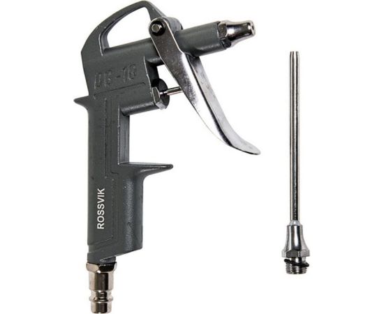 Обдувочный пистолет Rossvik CDG-10-2-3 (DG-10), насадка 100 мм, корпус металлический CDG-10 