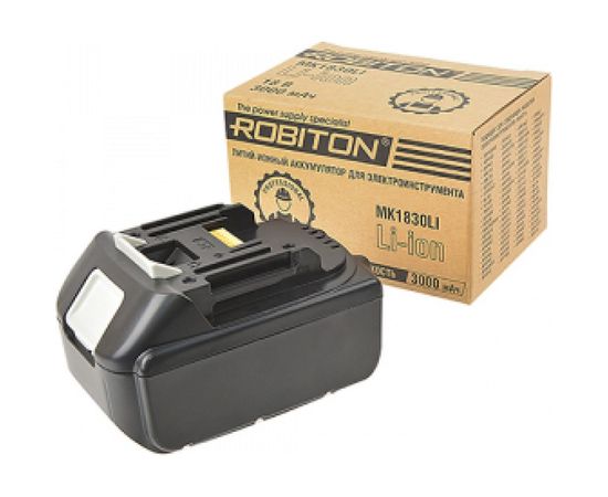 Аккумулятор MK1830LI (18 В, 3 Ач) для электроинструментов Makita Robiton 15887 