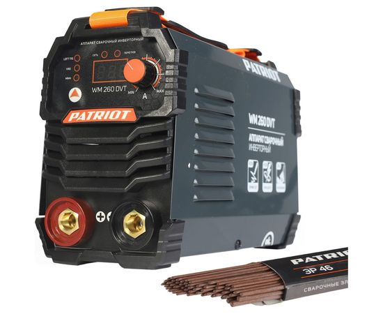 Сварочный инверторный аппарат PATRIOT WM260DVT 605302026 