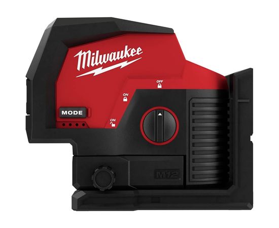 Milwaukee Акк. линейно-точечный лазерный нивелир M12 CLLP-0C 4933478101 