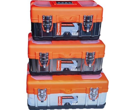 Ящик для инструмента HARDEN из нержавеющей стали, 360 мм. 520224 