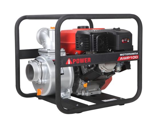 A-iPower Бензиновая мотопомпа для чистой воды AWP100 30141 