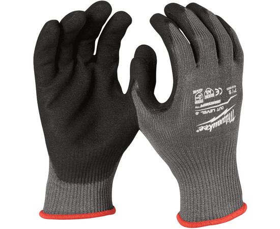 Milwaukee Перчатки с защитой от порезов, уровень 5, размер XL/10 12 пар 4932471624 