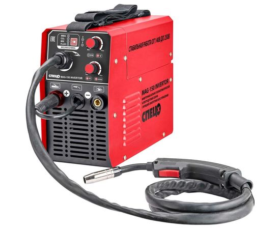 Сварочный инверторный полуавтомат Спец MAG-150 1,6-4мм СПЕЦ-3459 
