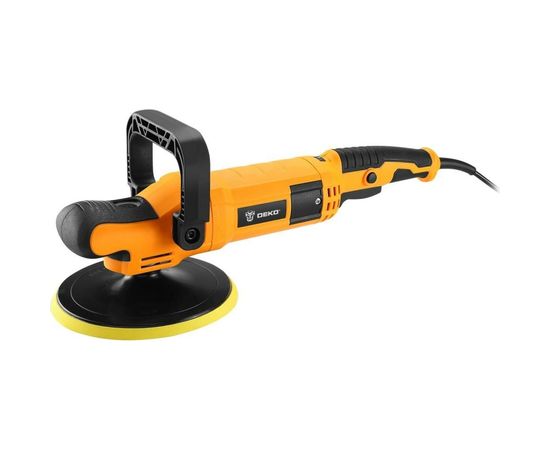 Сетевая полировальная шлифмашина DEKO ZKP1500 PRO, 180 мм, 1500 Вт, плавный пуск 063-4320 