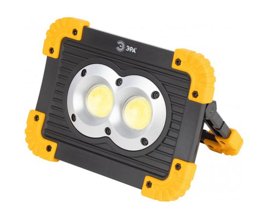 Светодиодный фонарь ЭРА Рабочие Практик PA-803 аккумулятор на батарейках 10 Вт, 4 режима, Б0054037 