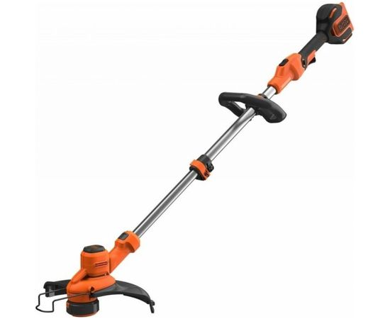 Black+Decker Триммер аккумуляторный 36 В, BRUSHLES, плавная регулировка, 33 см, 2 м BCSTA536B-XJ 
