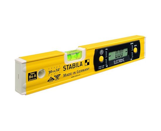 STABILA Уровень тип 80A electronic, 30см точность 0,5 мм/м 17323 
