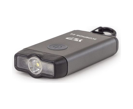 Аккумуляторный фонарь-брелок ЯРКИЙ ЛУЧ YLP X4 ""Scorpion"" Sams.351B 3 реж. 40/120лм/красный, IPX4, Li-Po 200mAh 4606400012009 