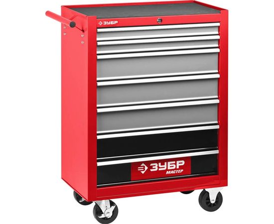 Зубр Тележка инструментальная ""МАСТЕР"", 7 ящиков, 680x330x880мм 38905-7 