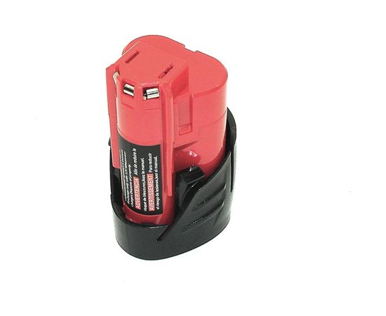 Аккумулятор (1.5 Ач; 12 В; Li-Ion) для MILWAUKEE M12/M18 ОЕМ 074729 