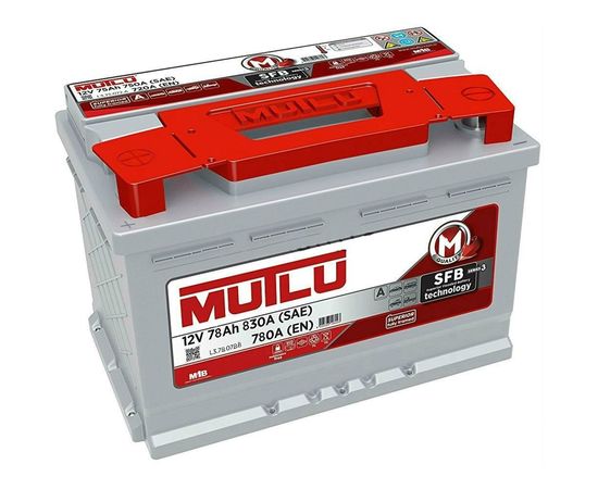 Аккумуляторная батарея Mutlu SFB M3 6СТ-78.1 L3.78.078.B 