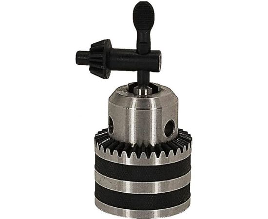 Патрон сверлильный металлический 3-16 мм, М12х1.25, с ключом ЗВП S.E.B. 511DL-PT161.25M 