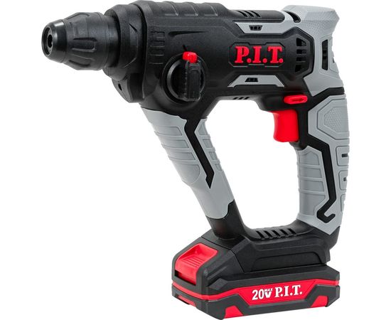 Аккумуляторный перфоратор P.I.T. 20В, 1.4 Дж, 2-х реж, sds-plus, PBH20H-18A/1 