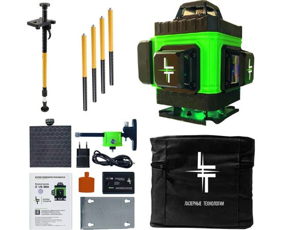 Лазерный уровень LT L16-360А + штатив 3.6м L16-360A/3.6м 