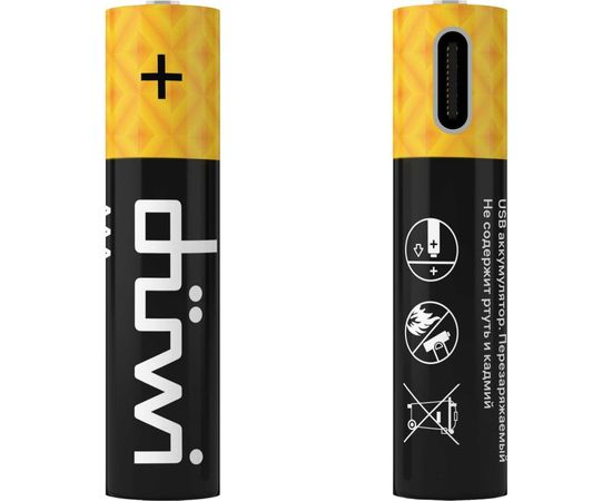 Комплект аккумуляторов duwi AAA 2PACK Li-Ion 1.5V 62012 9 