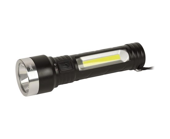 Универсальный аккумуляторный светодиодный фонарь ЭРА UA-501 COB+LED, 5 Вт, резина Б0052743 