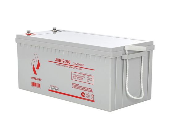 Аккумулятор АКБ 12-200 Рубин РЭ-АКБ12200 