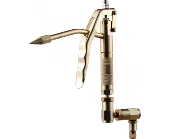 Пистолет для раздачи солидола с жестким носиком KraftWell KRW1784.A 