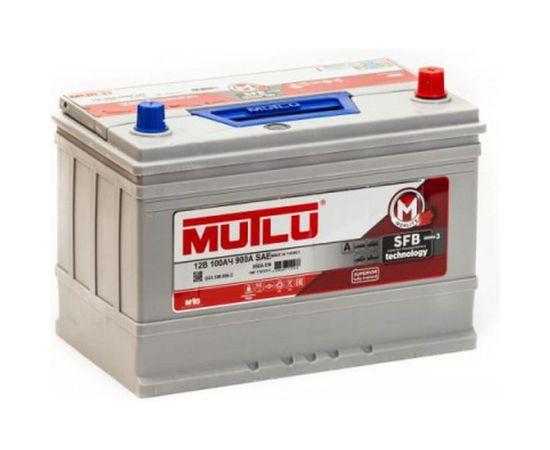 Аккумуляторная батарея Mutlu SFB M3 6СТ-100.0 115D31FL бортик D31.100.085.C 