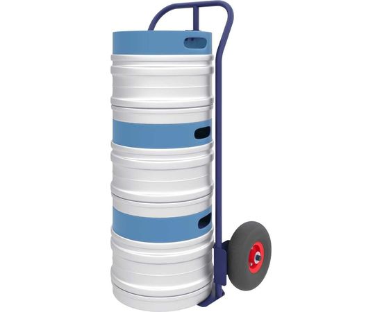 Тележка RUSKLAD ""Кега 3"" (440x281x1160) грузовая, с пневматическими колёсами d250мм Кега 3 пневмо 250 