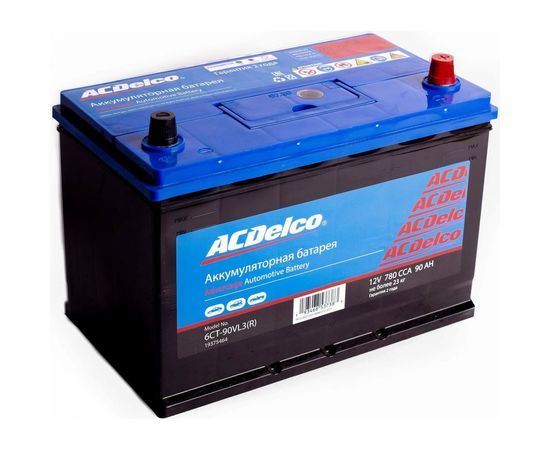 Аккумулятор ACDelco Asia 90-З-R Обратная Полярность 19375464 