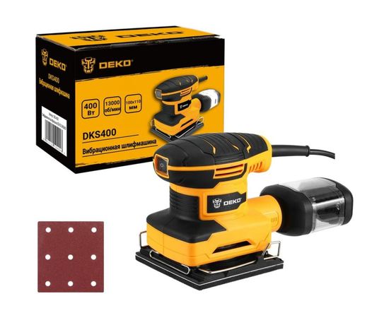 Вибрационная шлифмашина DEKO DKS400 063-4321 