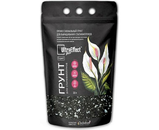 Премиальный грунт для выращивания спатифиллумов EffectBio UltraEffect Plus Expert 3 л 4603743270578 