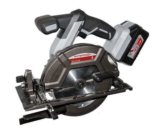Аккумуляторная дисковая пила ИНТЕРСКОЛ ДПА-165/18В 577.4.1.70 