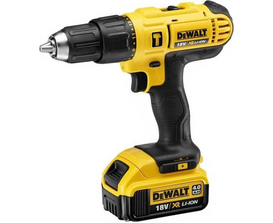 Аккумуляторная ударная дрель-шуруповерт DEWALT 18В DCD776M1T-QW 