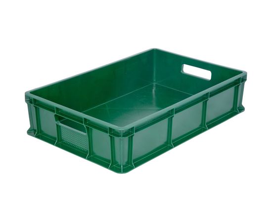 Морозостойкий зеленый ящик, 600x400x140 мм Тара.ру 16405 
