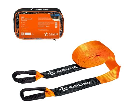 Динамический рывковый трос в сумке 10 т, 8 м Airline ATR-D-10 