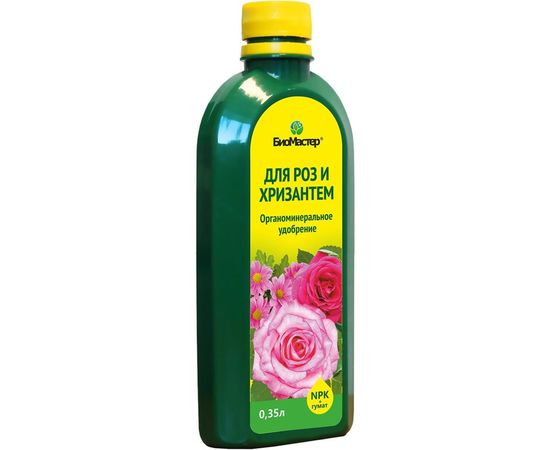 Комплексное удобрение БиоМастер для роз 0.35 л 00000000296 