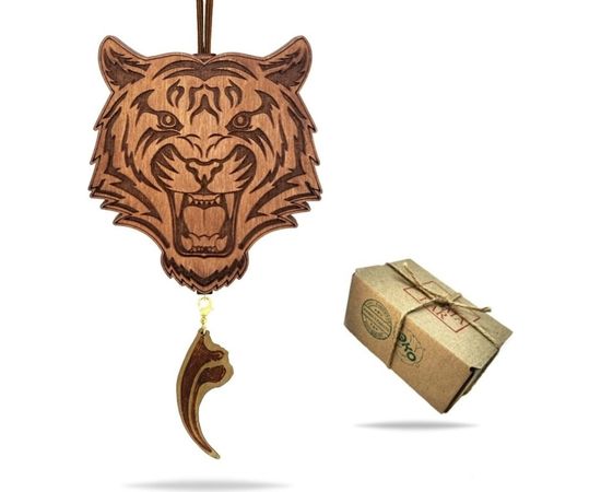 Ароматизатор AROMA BAR Тигр Шерхан в коричневом цвете, Paco Rabanne Invictus, 10 мл 43tigerbrown 