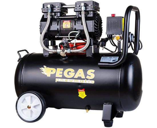 Бесшумный безмасляный компрессор Pegas pneumatic PG-1400 проф. серия 6622 