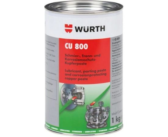 Медная смазка 1 кг CU800 Wurth 08938002 723 6 
