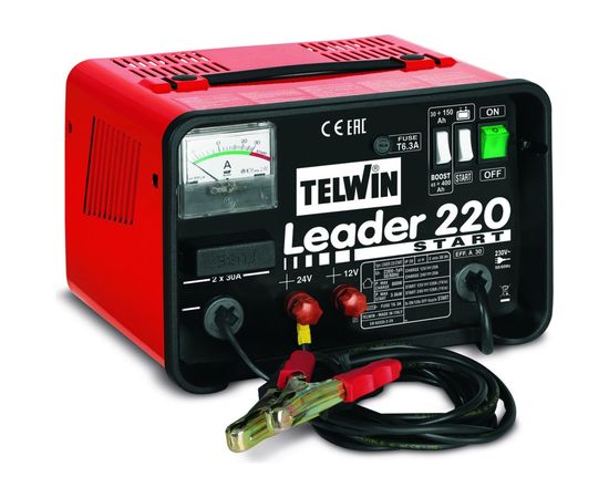 Пуско-зарядное устройство 230V 12-24V Telwin Leader 220 Start 807539 
