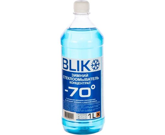 Жидкость в бачок омывателя Старт BLIK -70, 1л/пэт 4607952902121 
