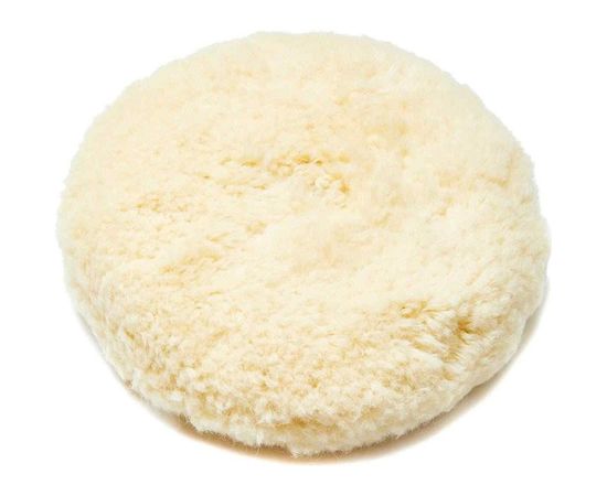 Круг для полировки кузова Hi-Tech Industries из натуральной шерсти, 200 мм HB775 