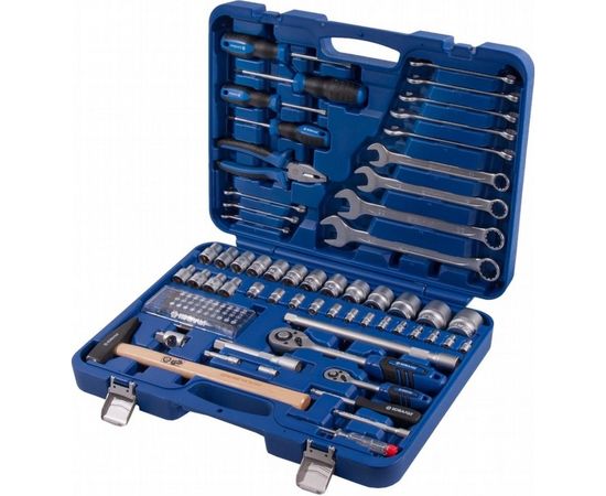 Набор универсального инструмента 1/4 и 1/2, 88шт, кейс КОБАЛЬТ 010105-88 