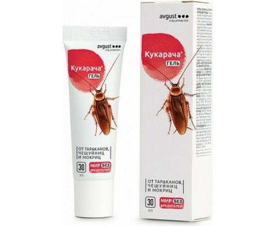 Гель от тараканов и мокриц Avgust Кукарача 30 мл 10948 