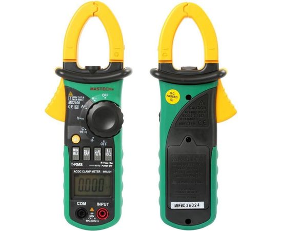 Токоизмерительные цифровые клещи Mastech MS2108 00-00000247 