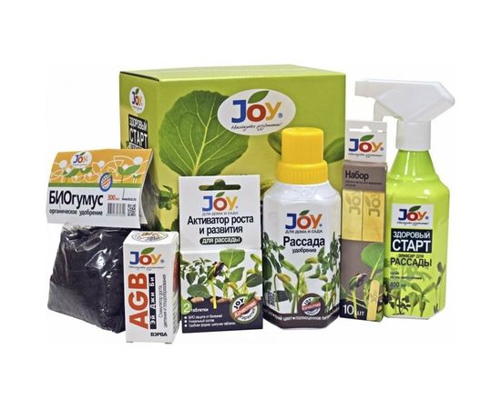 Набор для ухода за рассадой JOY ЗДОРОВЫЙ СТАРТ 4607043131850 