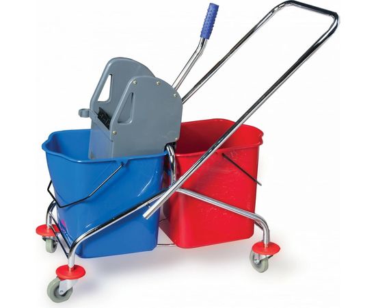 Уборочная тележка BRABIX 2 съемных ведра 25 л 601499 