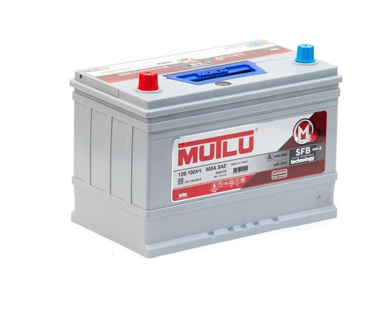 Аккумуляторная батарея Mutlu SFB M3 6СТ-100.1 115D31FR бортик D31.100.085.D 