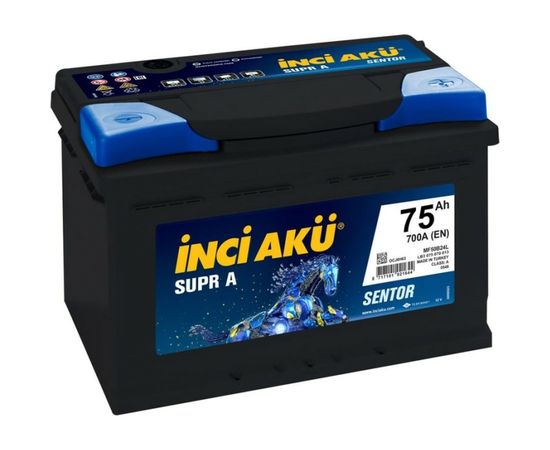 Аккумулятор INCI AKU Supr A 75RS, 700 A, 278x175x175 мм 450533 