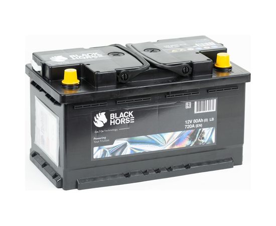 Аккумуляторная батарея Black Horse 12V 80.0LB низкий BH 80 (0) LB низкий 