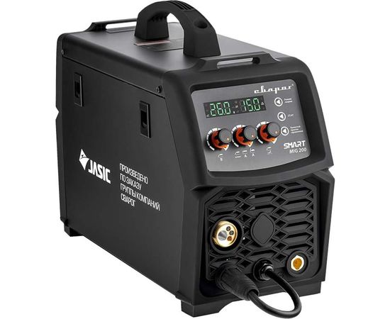 Сварочный инвертор Сварог MIG 200 REAL SMART N2A5 Black, маска+краги 98557 